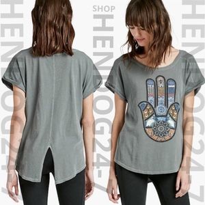 HAMSA FILL TEE LOTUS BY LUCKY BRAND